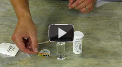 Testing for pH and MolyArmor 350